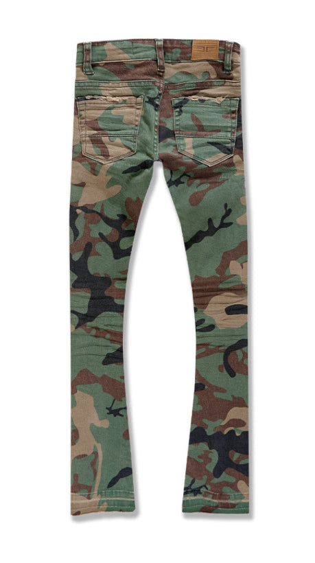 JORDAN CRAIG-KIDS STACKED TRIBECA TWILL PANTS (VINTAGE CAMO)-JTF990RCB