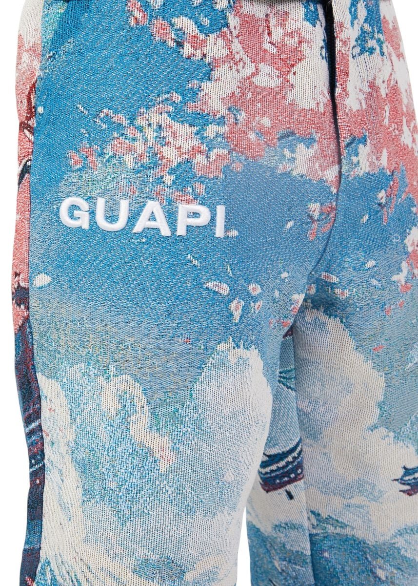 GUAPI-Guapi Tokyo Tapestry Pant Lt Blue-375TTP
