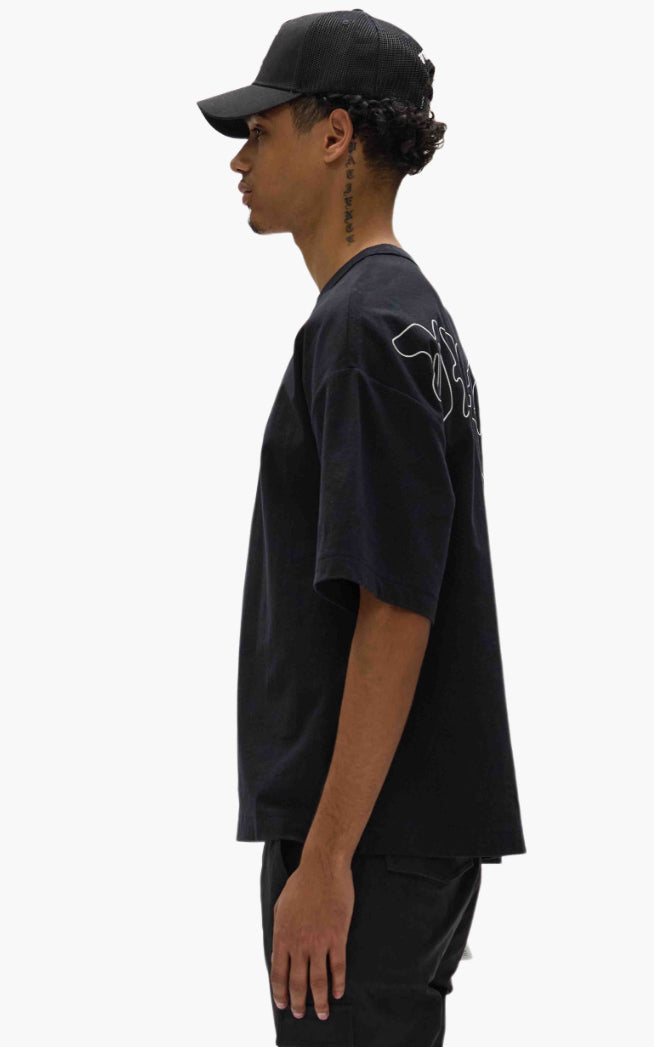 PURPLE-Arched Gothic Tee-M1057-JBAG225