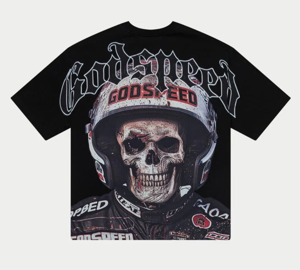 Godspeed Crash-Out-T-Shirt-Black
