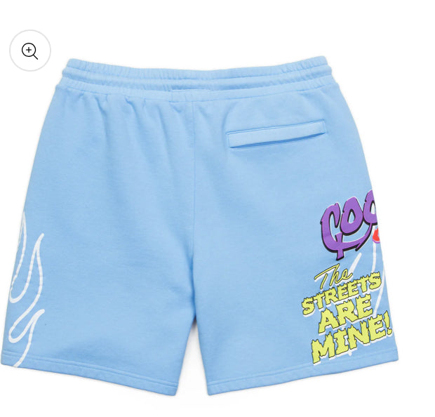 COOKIES-OUTLAWS FLEECE SWEATSHORTS-CM251BKS05