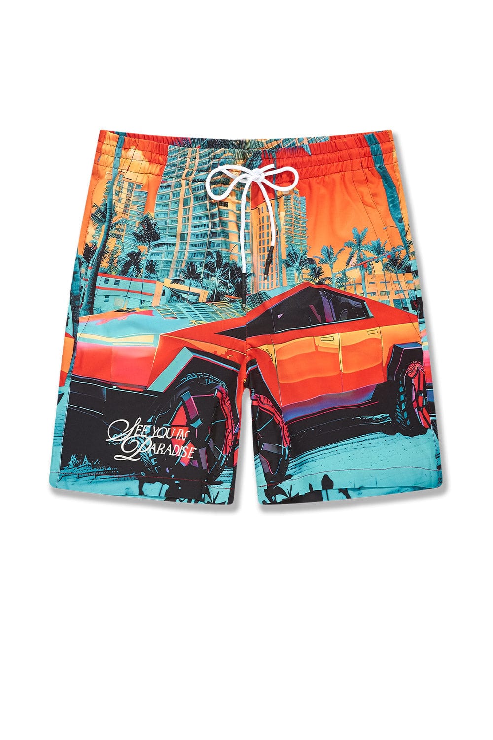 JORDAN CRAIG-RETRO - WANDERLUST PARTY SHORTS-2060S