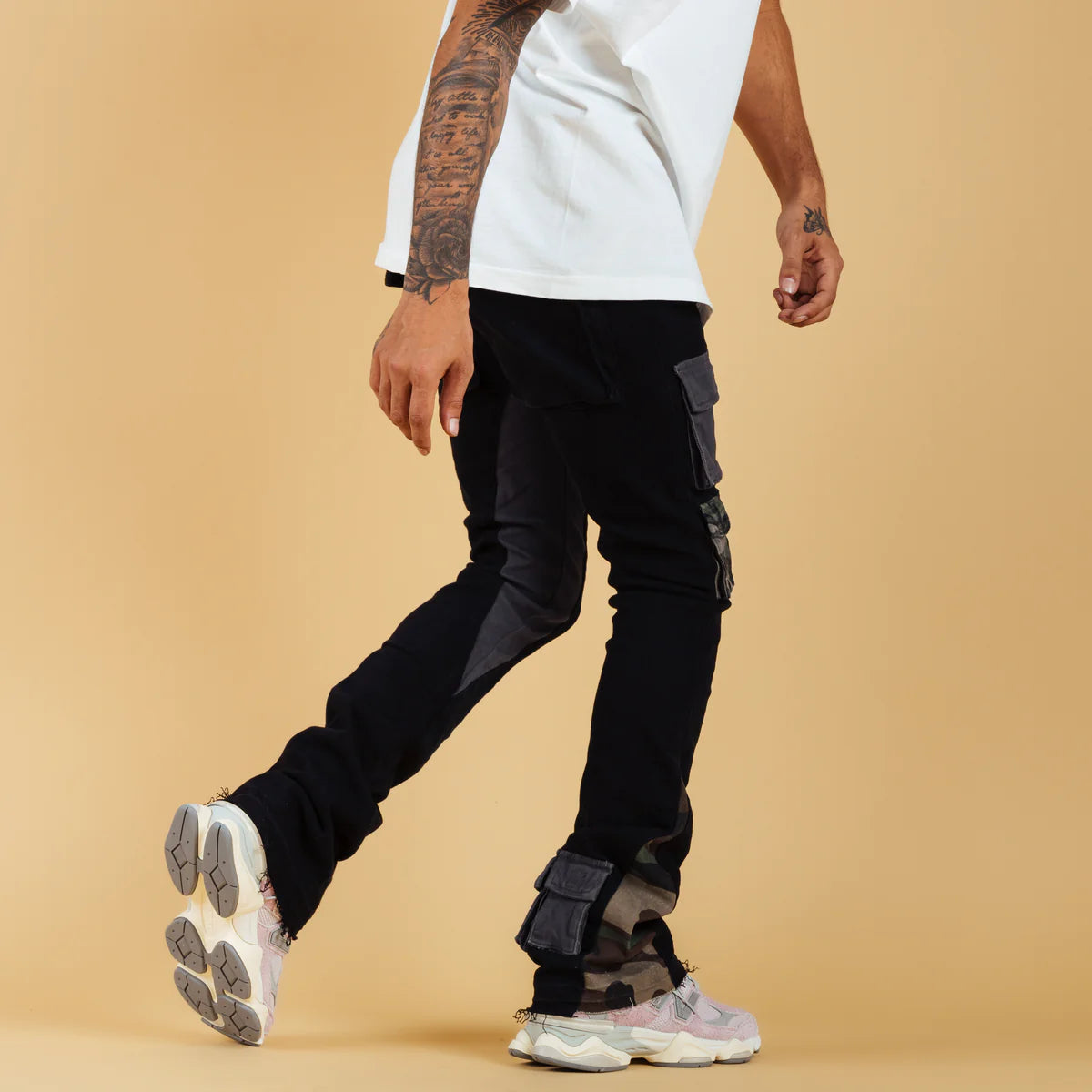 THRT-STACKED JEANS-KAMINO C22