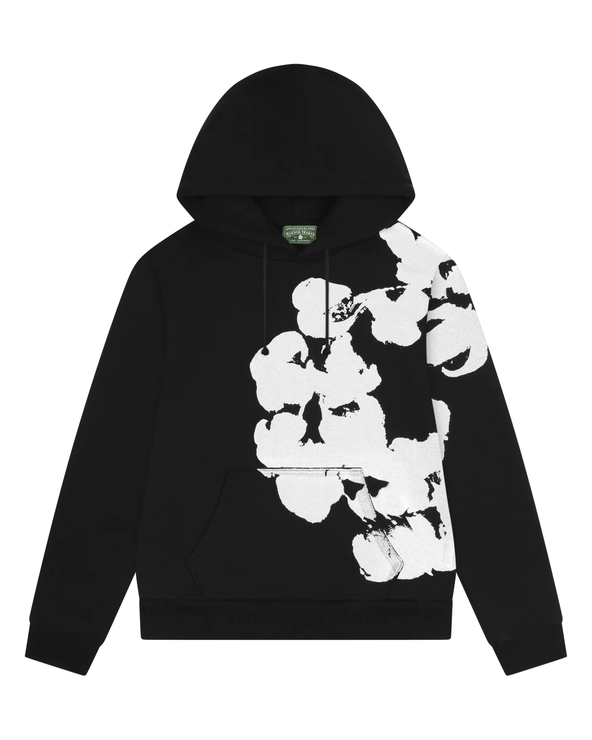 DENIM TEARS-Biggie Cotton Wreath Sweatshirt Black - SS25THD063