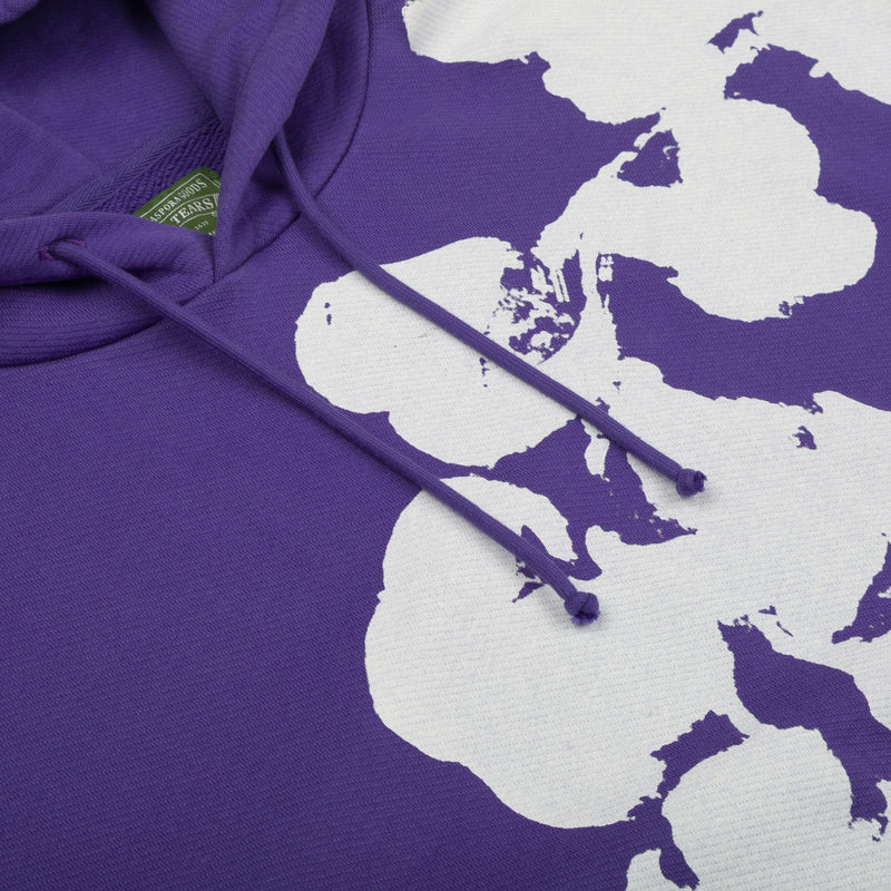 DENIM TEARS-Biggie Cotton Wreath Sweatshirt Purple - SS25THD063