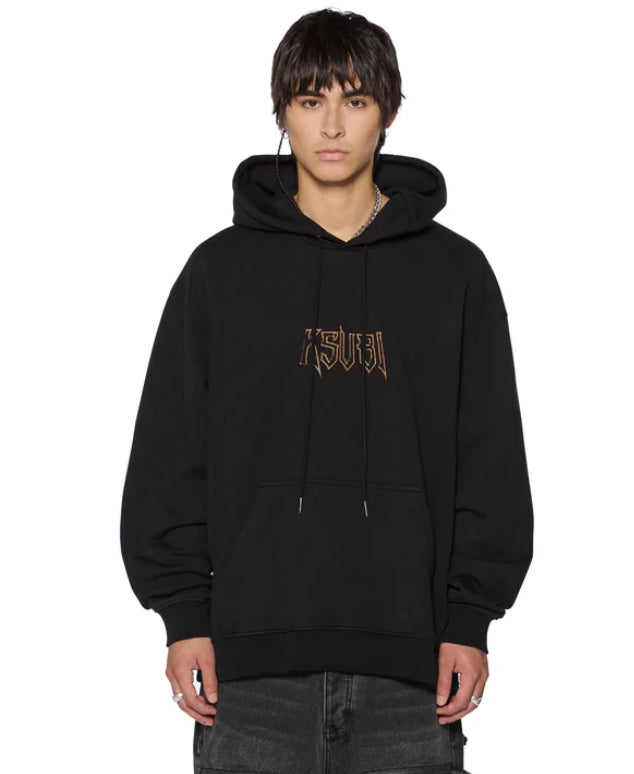 Ksubi - Kingdom Biggie Hoodie Jet Black - MSP25FL005