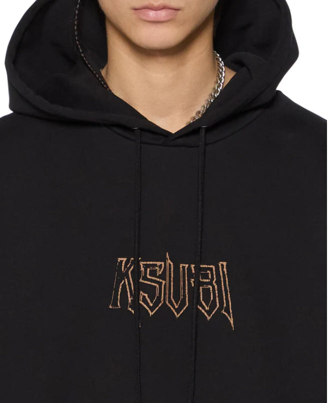 Ksubi - Kingdom Biggie Hoodie Jet Black - MSP25FL005