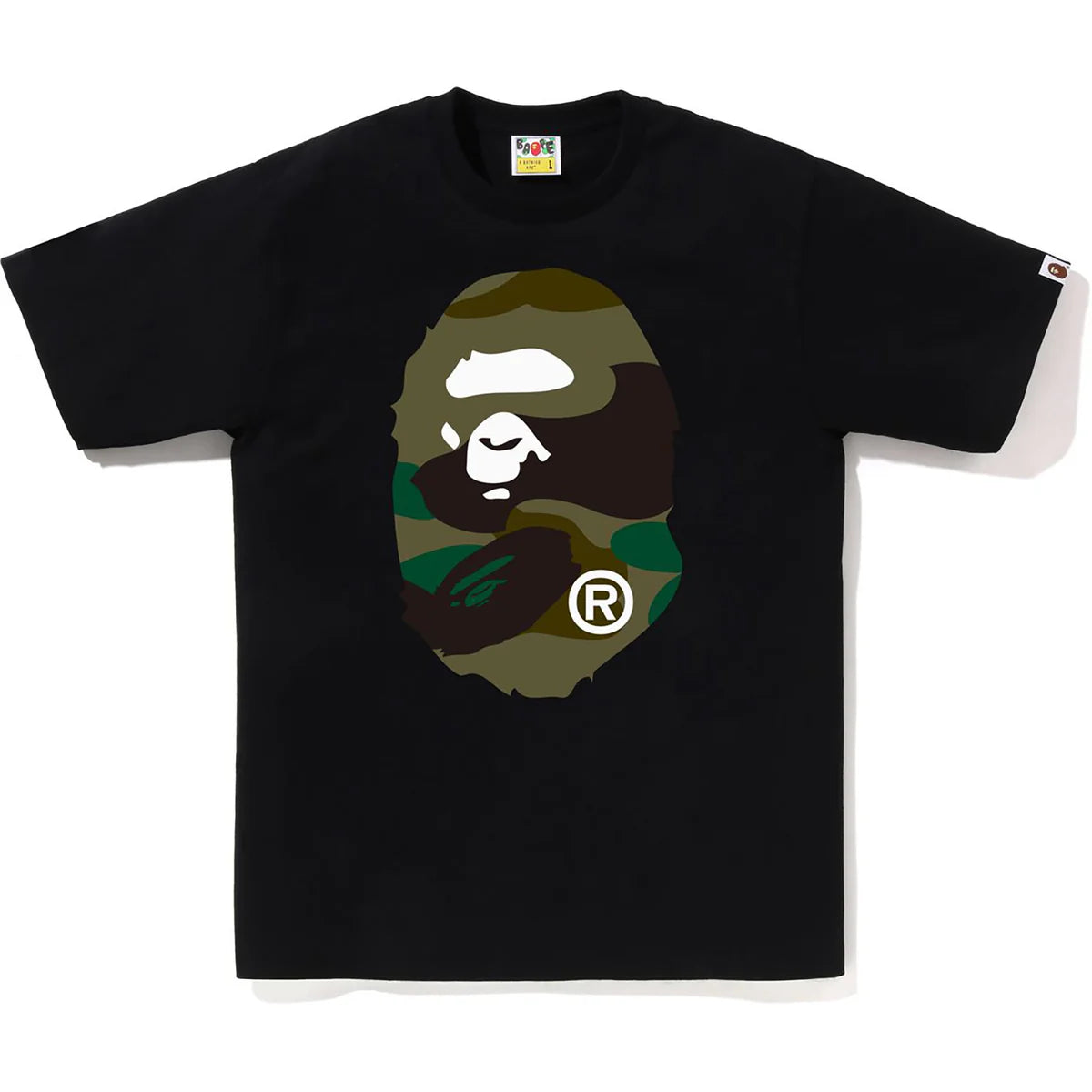 Bape - GIANT 1ST CAMO BIG APE HEAD TEE MENS -1L30110015