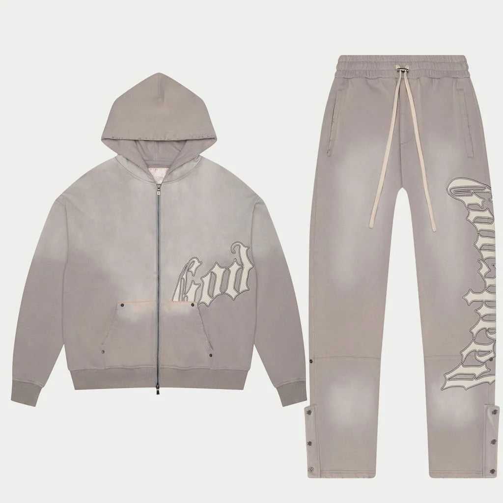 Godspeed Logo Sweatsuit (Vintage Slate Grey)