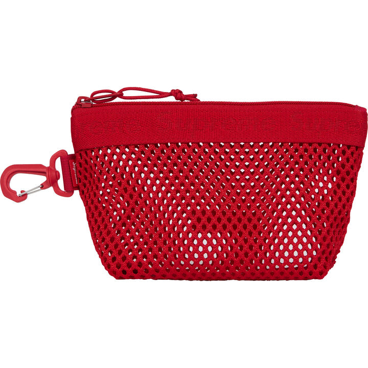Supreme - Mesh Mini Pouch - red