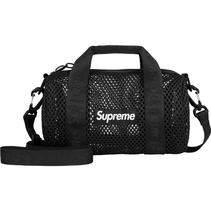 Supreme - Mesh Mini Duffle Bag - black