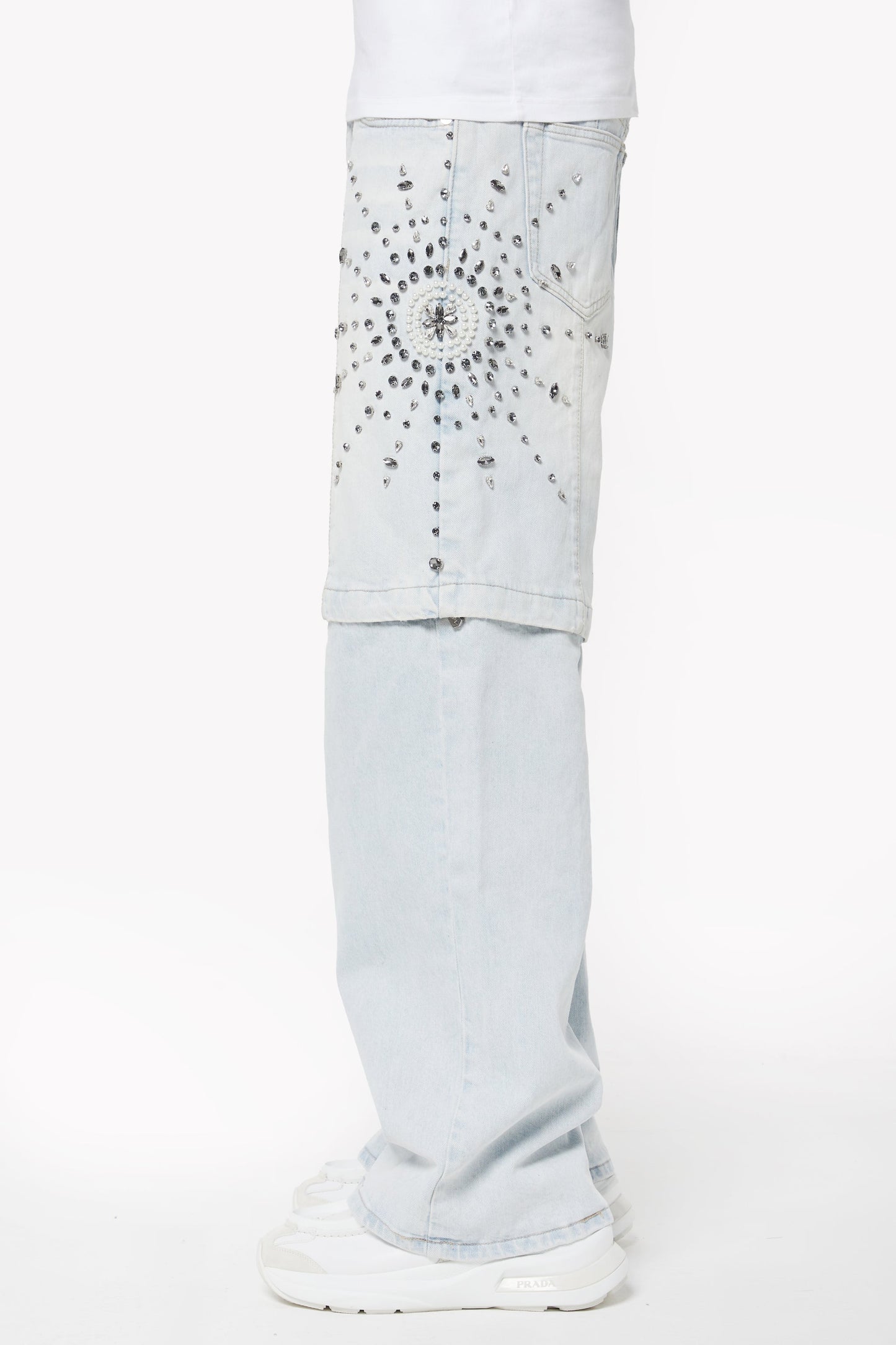 GUAPI - AQUA BLUE CONVERTIBLE PANT V2