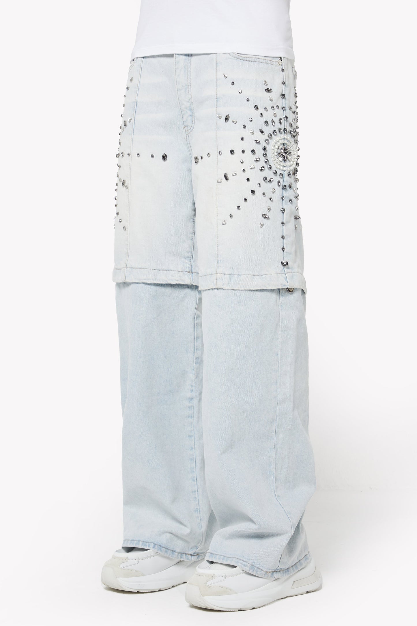 GUAPI - AQUA BLUE CONVERTIBLE PANT V2