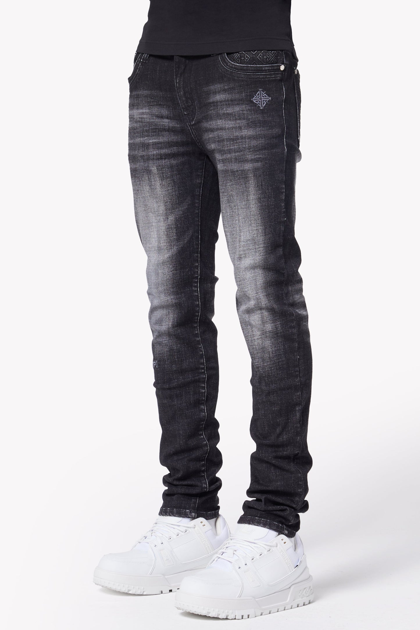 Guapi - IRON GREY BASICS REGULAR DENIM V2
