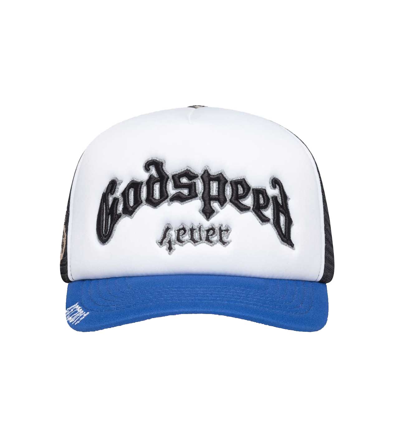 GODSPEED FOREVER TRUCKER BLACK/BLUE (SNAPBACK)