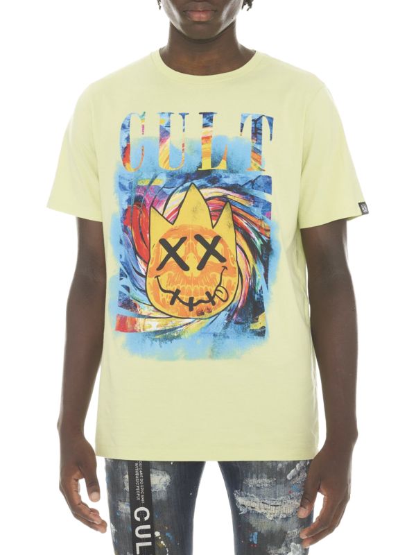 CULT - Acid Trip Logo Graphic Tee - 622A3-K56A