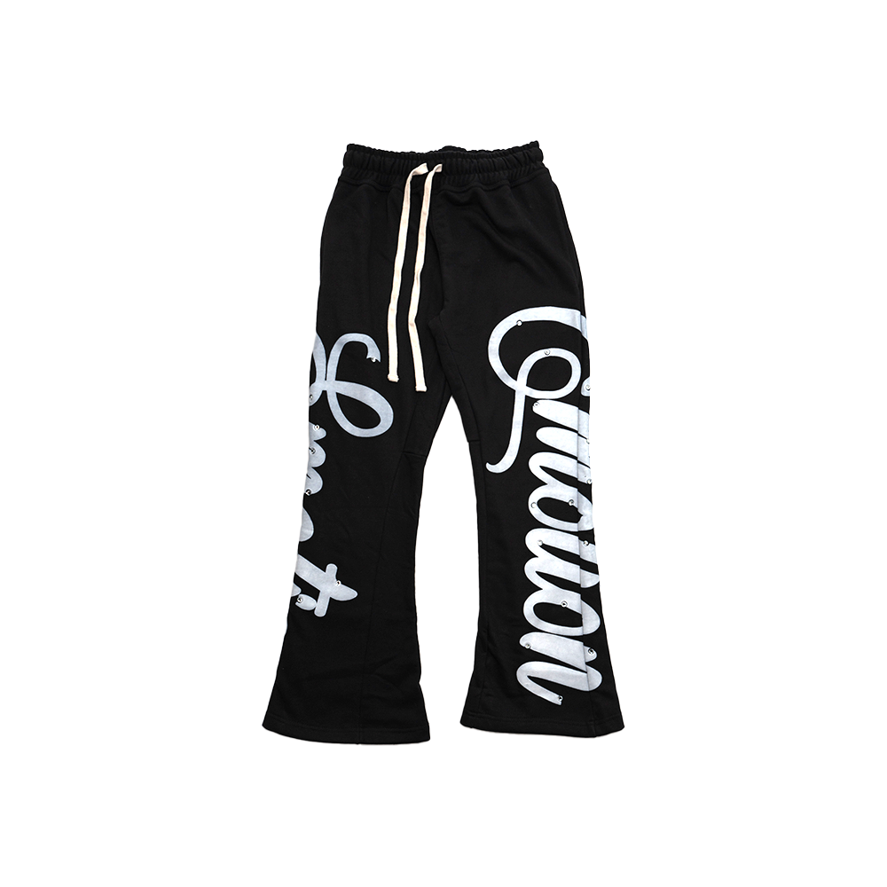 Mixed emotion - SIGNATURE" FLARE SWEATPANTS