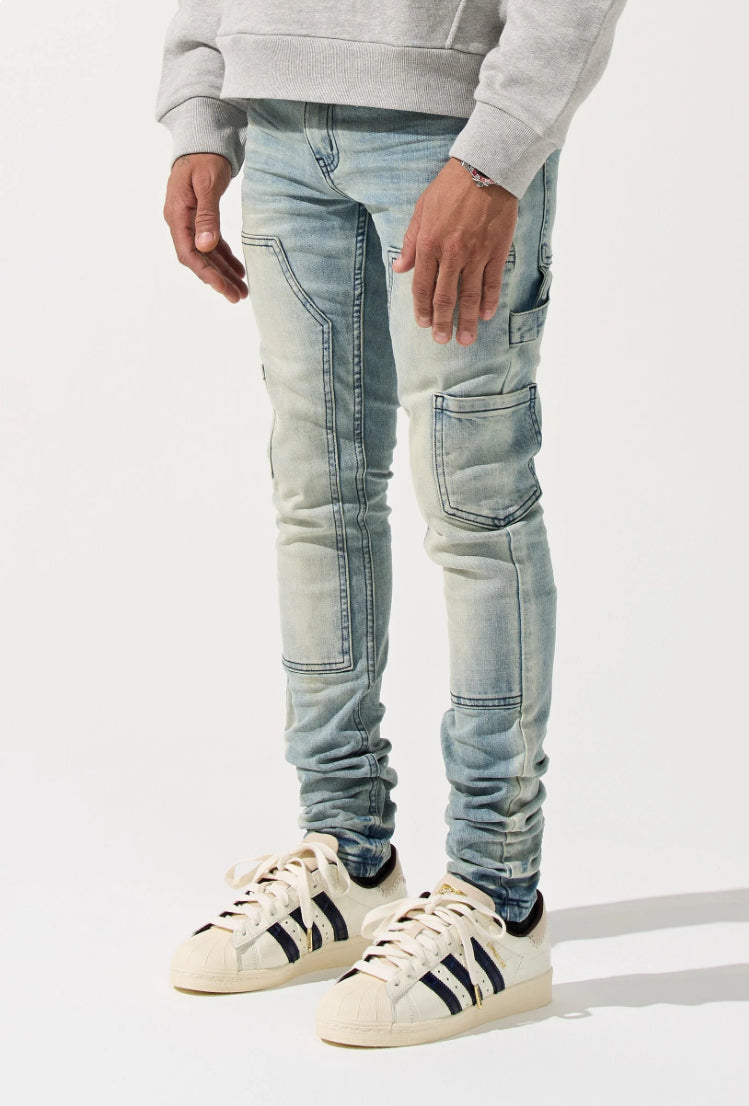 SERENEDE SEPIA JEANS VINTAGE LIGHT BLUE WASH