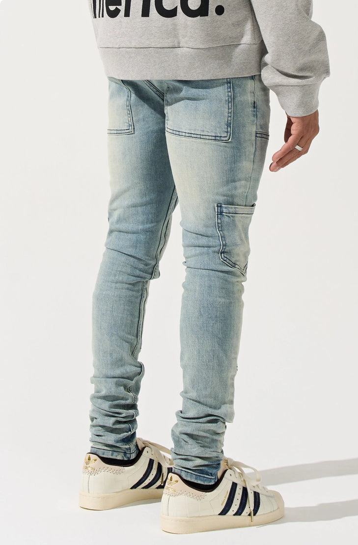 SERENEDE SEPIA JEANS VINTAGE LIGHT BLUE WASH