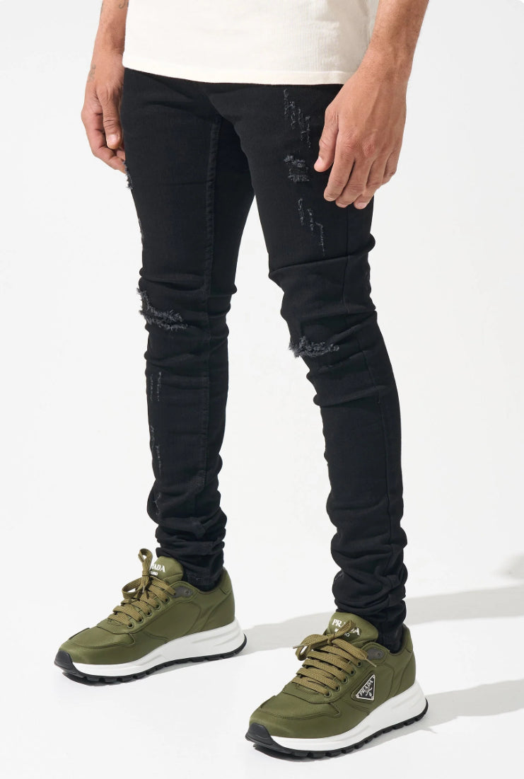 SERENEDE MIDNIGHT BLACK JEANS