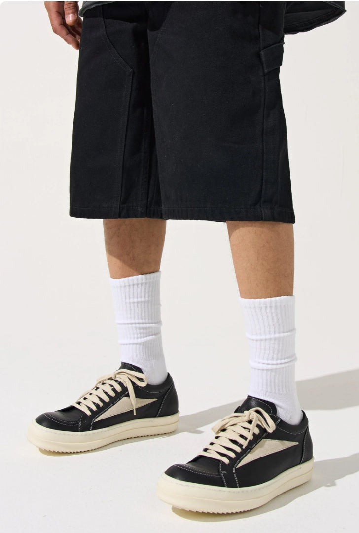SERENEDE INKSTONE DENIM BLACK SHORTS