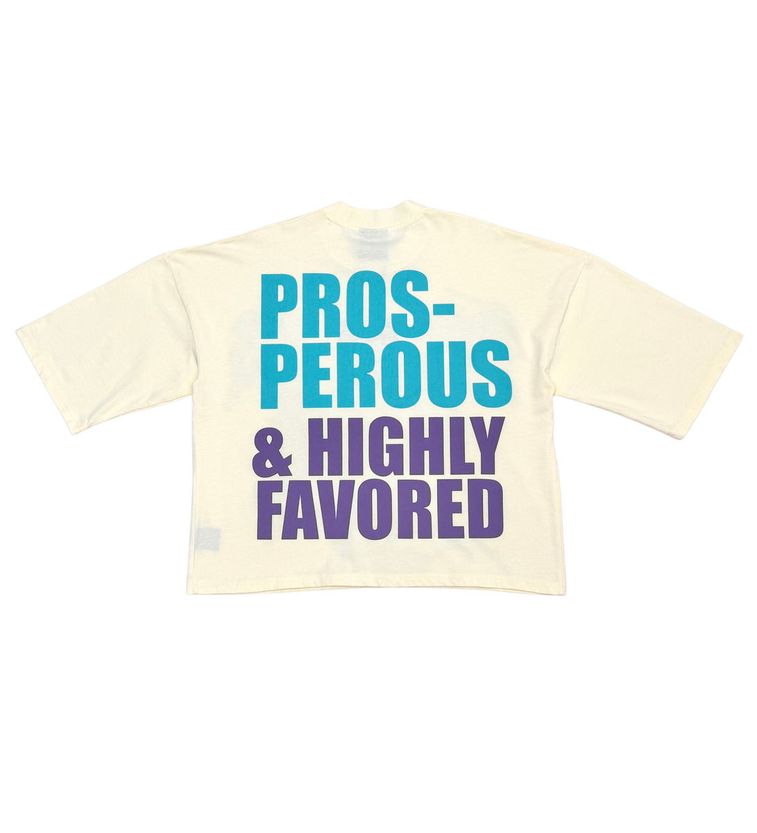 Stray wide & crop fit w/ 3/4 sleeve tshirt