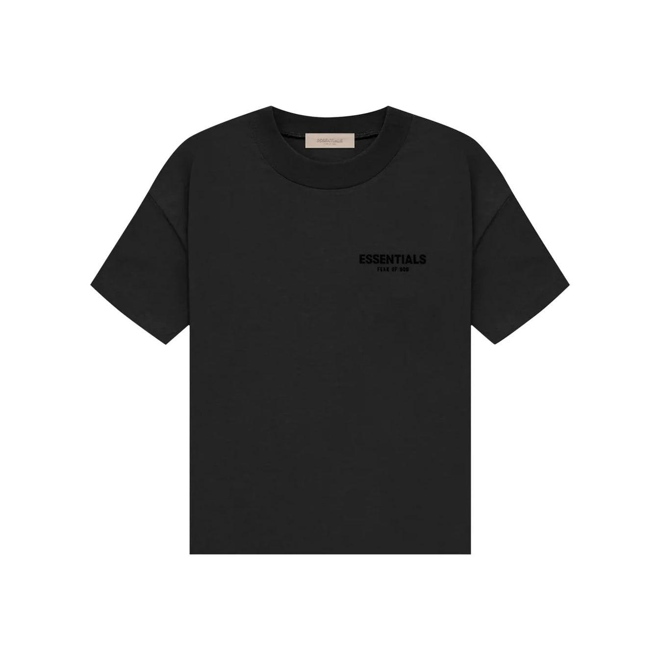Fear of God Essentials Tee Stretch Limo BLACK