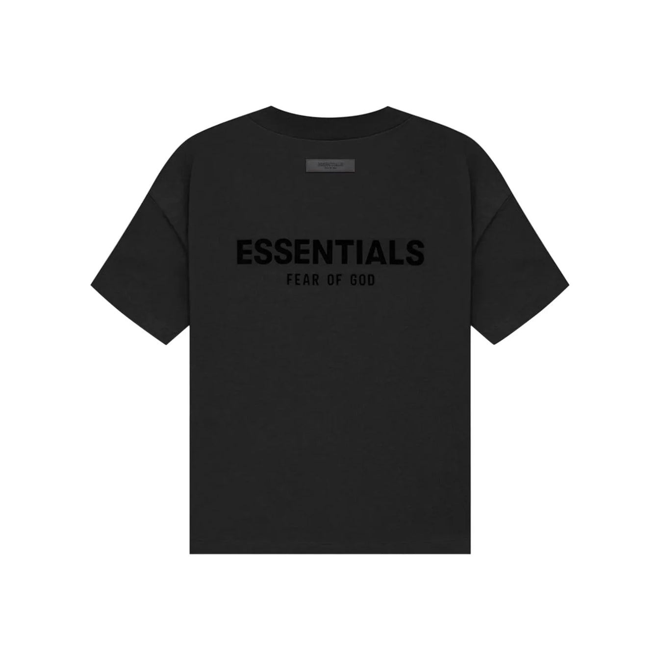 Fear of God Essentials Tee Stretch Limo BLACK