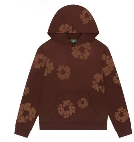 DENIM TEARS HOODIE - BROWN
