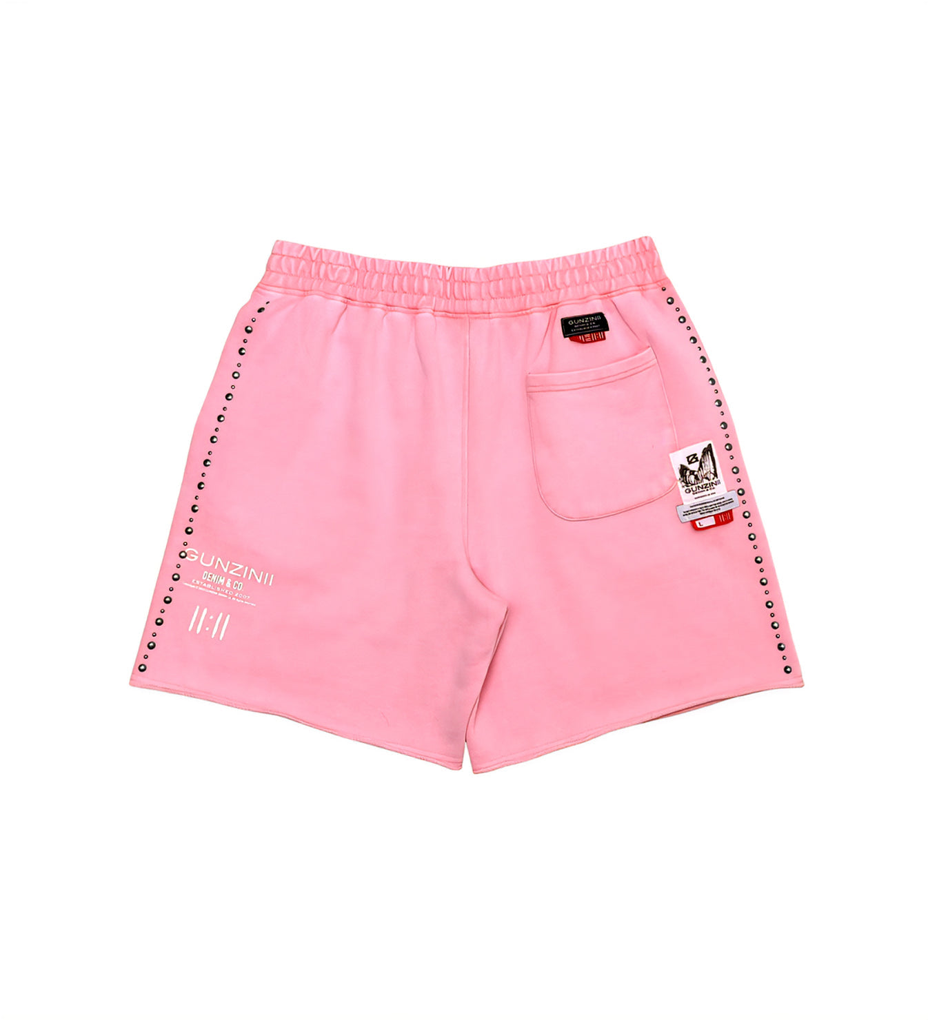 Gunzini Bet On Yourself Full Zip Tshirt Cropped T-shirt & Matching Shorts GZ618