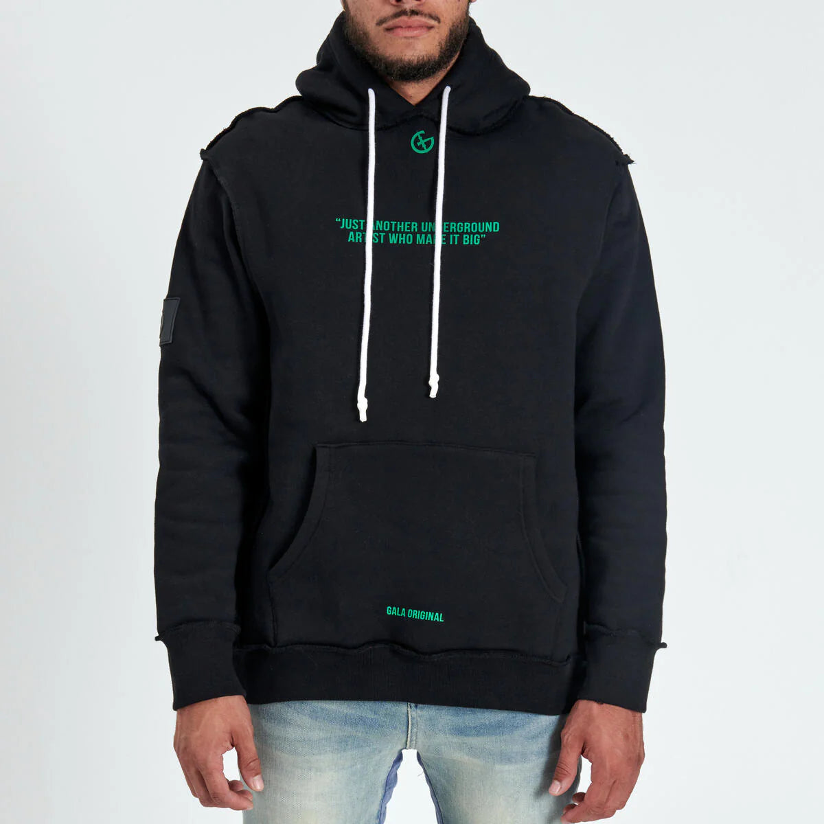 GALA Abstract Hoodie - Black