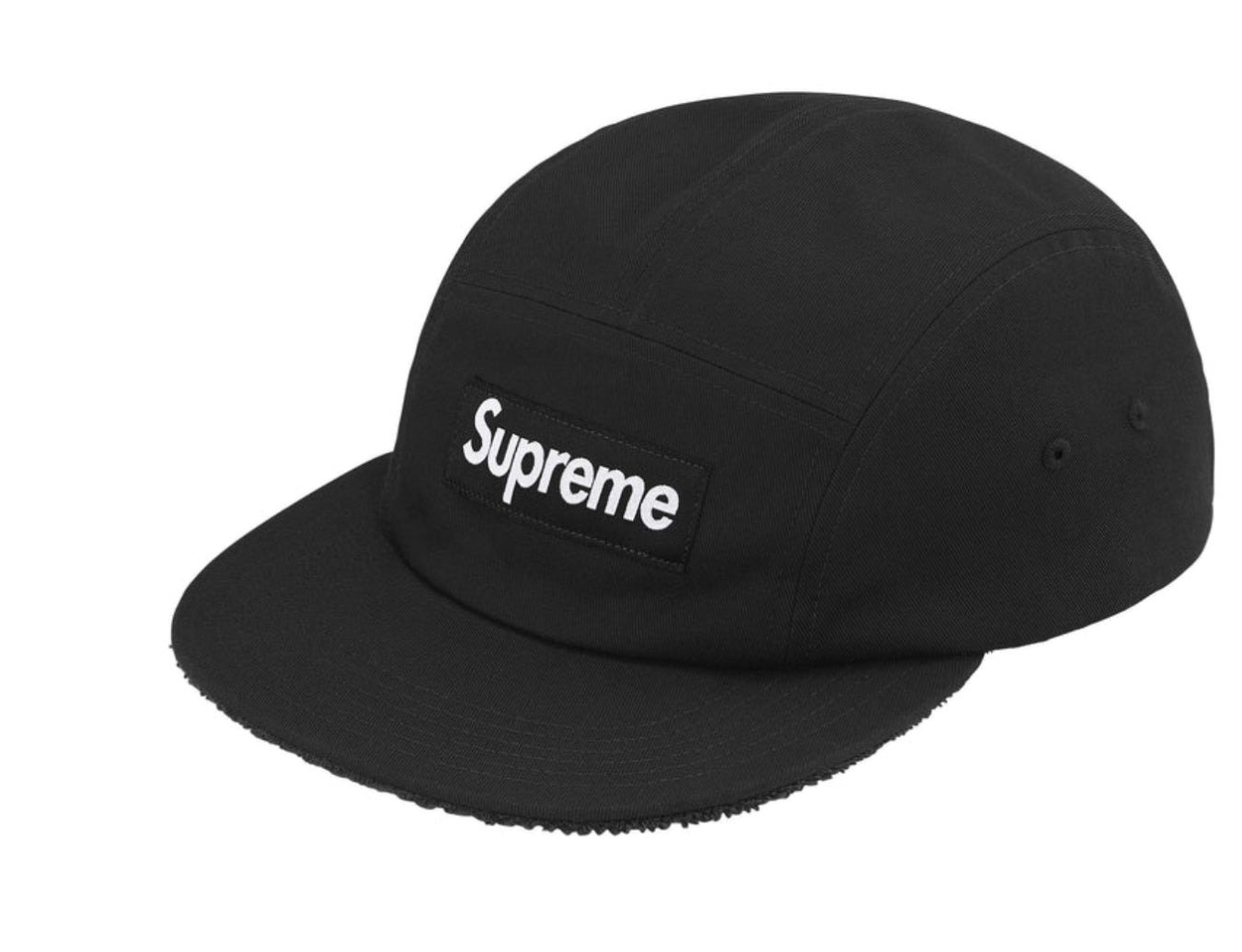 Supreme - hat Reversible Terry Camp Cap BLACK