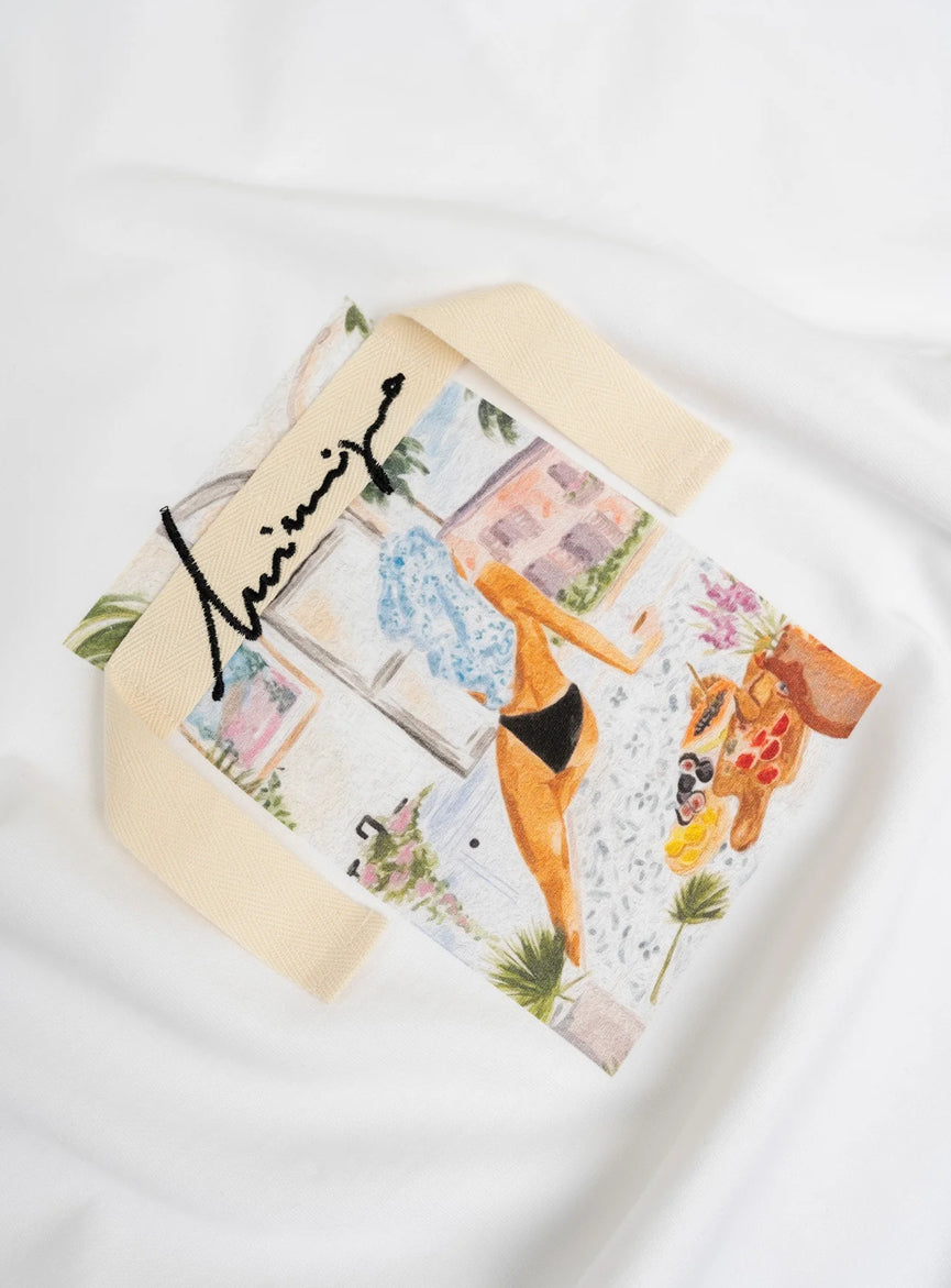 INIMIGO WOMEN TAPE T-SHIRT - ITS5212