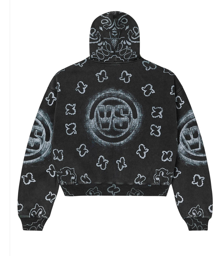 VALLEY-BLACK FLAG ZIP UP