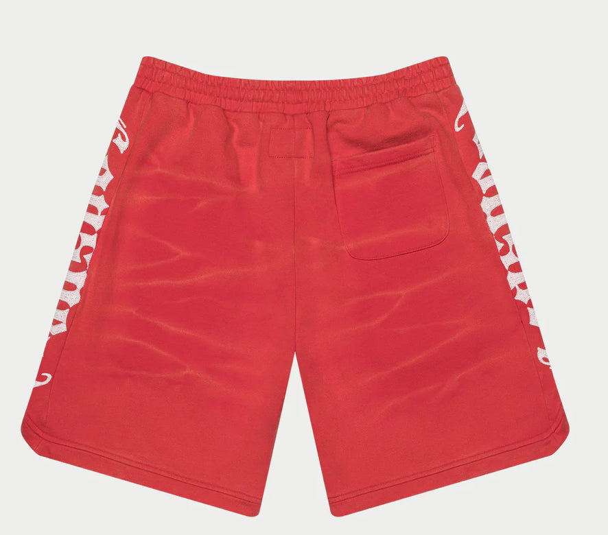 GODSPEED-CourtSide Shorts (Red Tie-Dye)