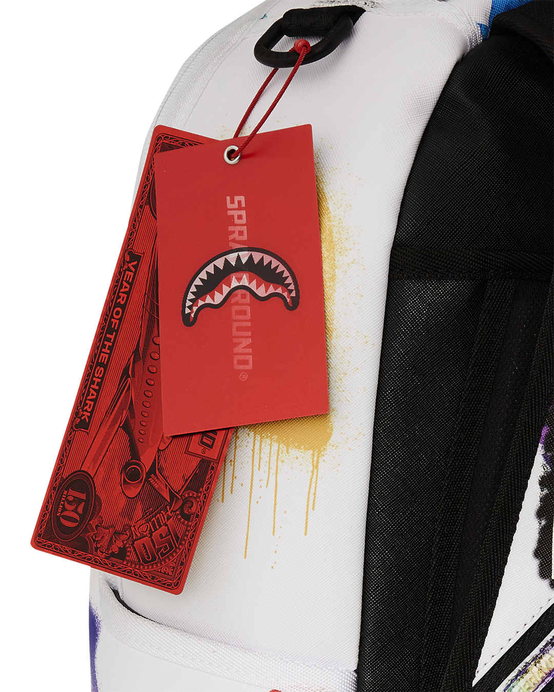 SPRAYGROUND - SHARK CENTRAL CUT OUT FOR GREATNESS DLXSV BACKPACK