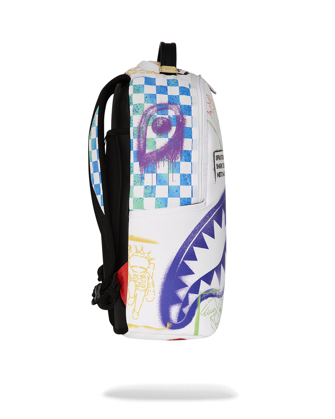 SPRAYGROUND - SHARK CENTRAL CUT OUT FOR GREATNESS DLXSV BACKPACK