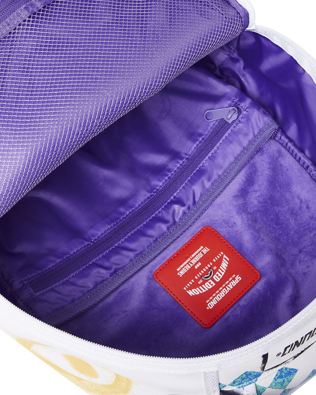 SPRAYGROUND - SHARK CENTRAL CUT OUT FOR GREATNESS DLXSV BACKPACK