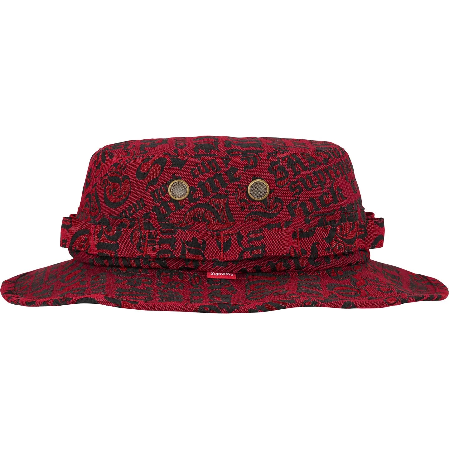 Supreme - hat red Cities Jacquard Boonie