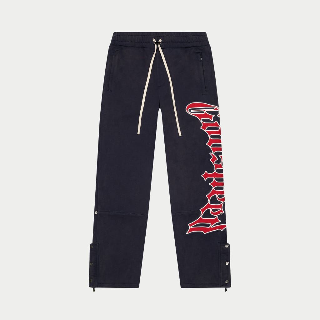 GODSPEED-OG Logo Sweatsuit (Navy Blue and Red)