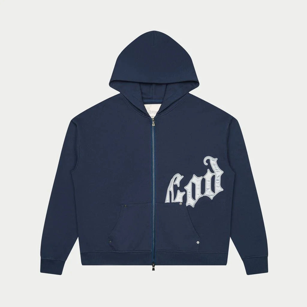 GODSPEED-OG Logo Sweatsuit (Navy blue and White)