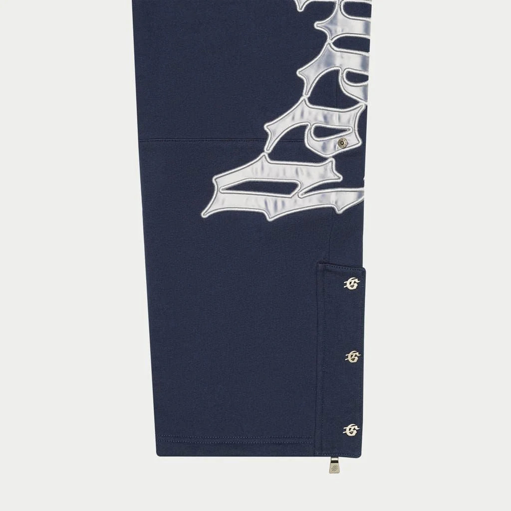 GODSPEED-OG Logo Sweatsuit (Navy blue and White)