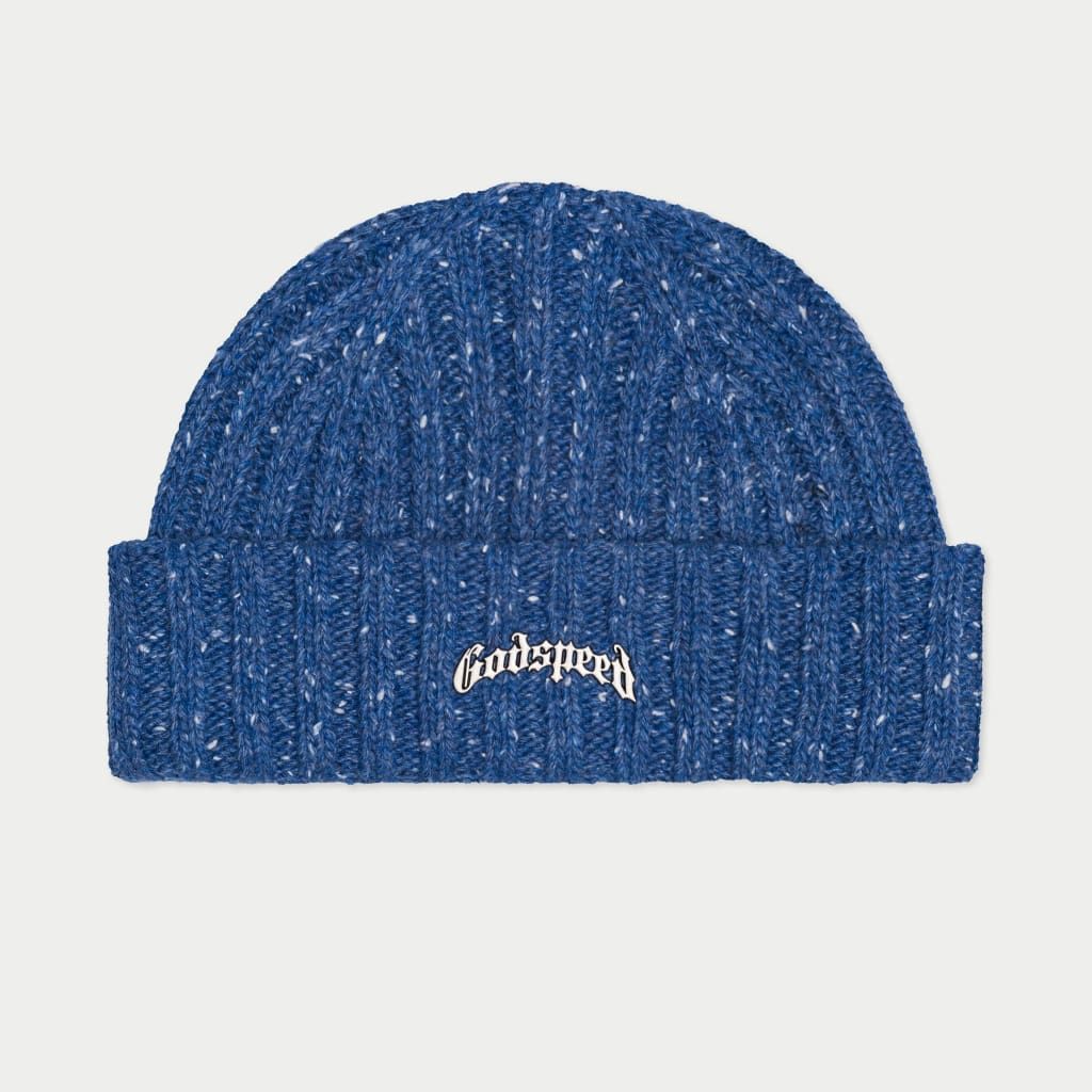 Godspeed - Og Logo Emblem Beanie (Blue Speckle)