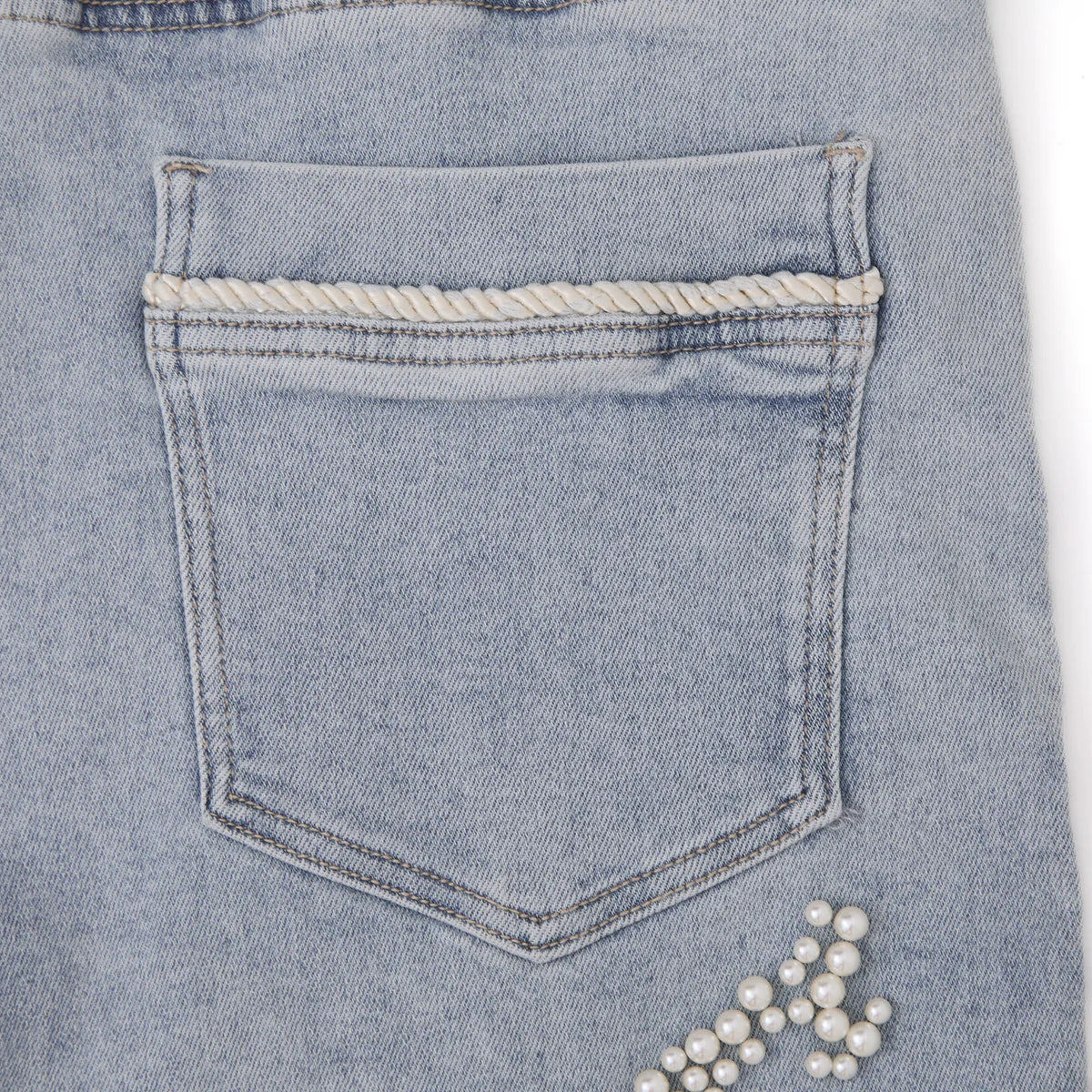 ALMOST SOMEDAY - Belfort Denim Jorts - Light Blue - AS-F25-060