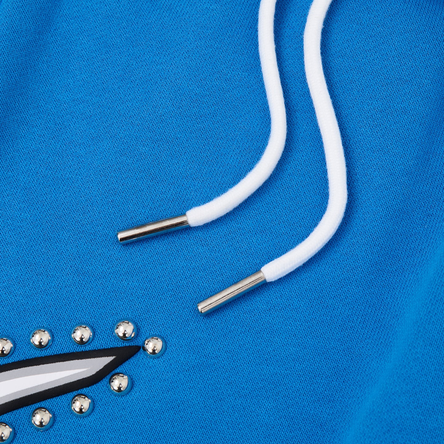 CAMPUS - Misfit Studded Terry Flare Sweatpants (Blue) - CG-F25-001