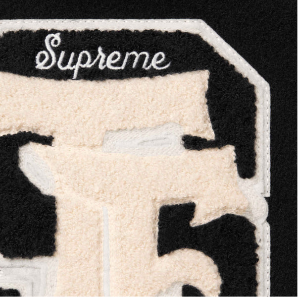 SUPREME-Drill Team Varsity Jacket-FW25J48
