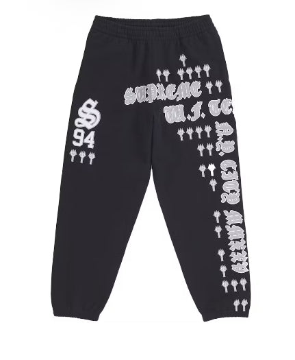 Supreme League Champs Sweatpant BLACK