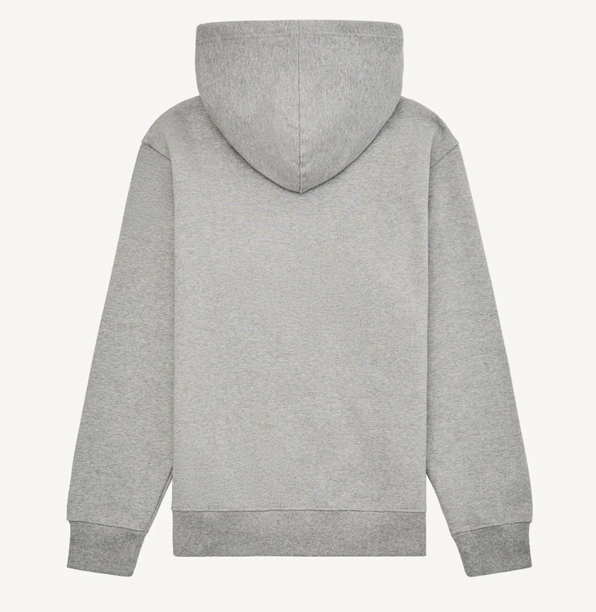 SI TU VEUX LOGO ZIP HOODIE - HEATHER GRAY - TV0091