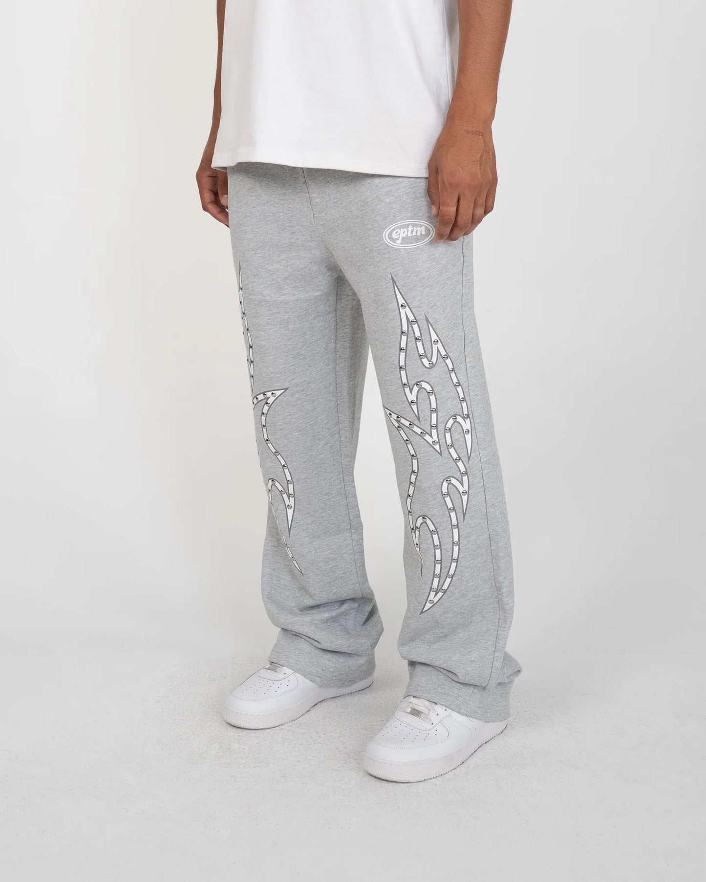EPTM STUD TRIBAL PANTS - GREY
