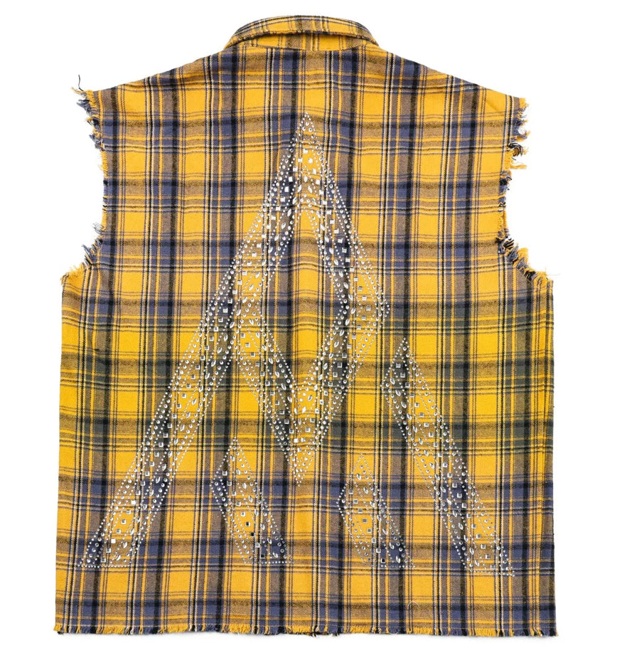 PAPER MONEY-RHINESTONE FLANNEL RED